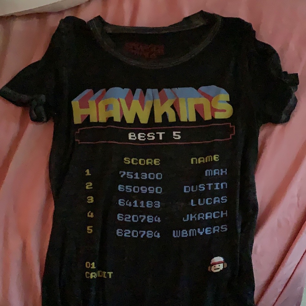 Kids M Stranger Things Shirt
